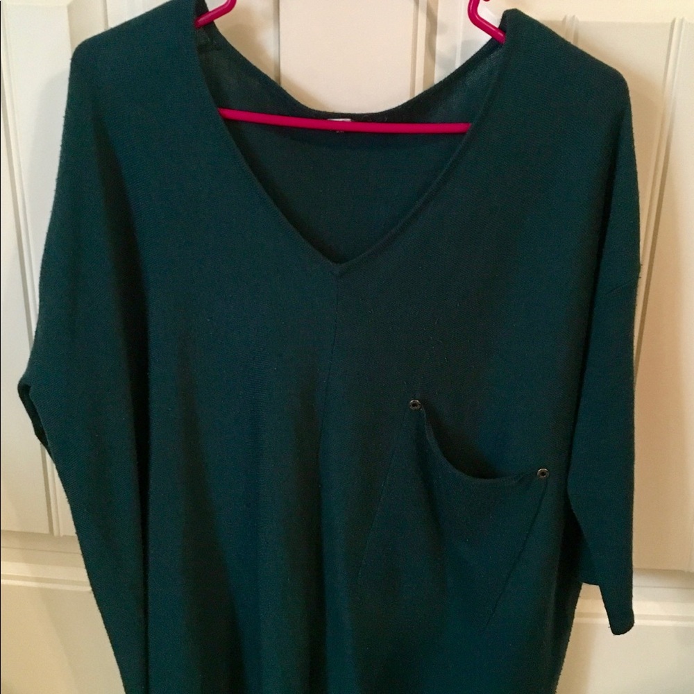 Dark Green Long Shirt